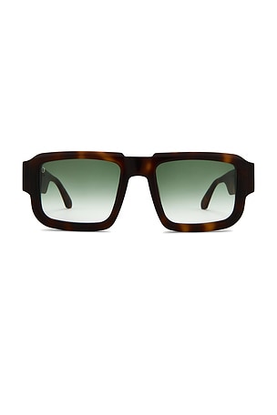 James Oro Caliber Sunglasses in Brown