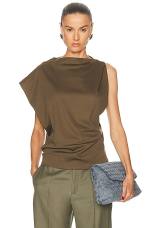 JACQUEMUS Le Haut Drap in Olive