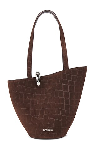 JACQUEMUS Le Bambola Moyen in Brown