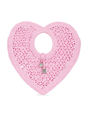 JACQUEMUS Le Spiaggia Coeur in Pink