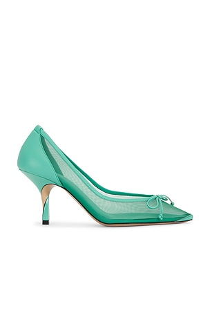 JACQUEMUS Les Escarpins Tourni in Mint