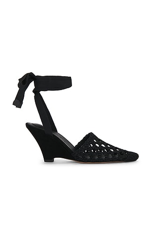 JACQUEMUS Les Espadrilles H in Black