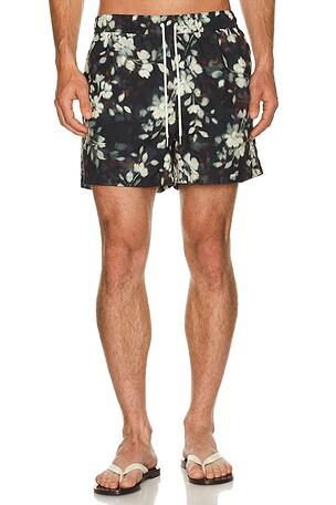 SIMKHAI Malachi Swim Shorts in Black
