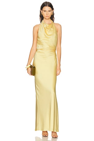 SIMKHAI Reannon Gown in Yellow