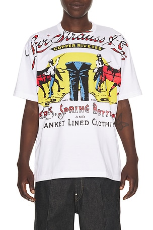 Junya Watanabe x Levi's Tee in White