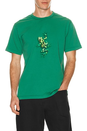 JW Anderson Jumping Frog T-Shirt in Green