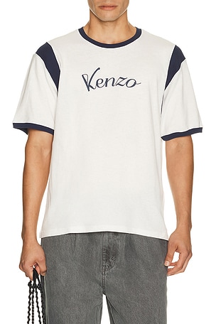 Kenzo Varsity Classic T-Shirt in White