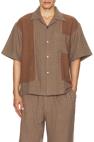 Kardo Eddie Shirt in Taupe