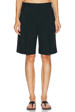 KHAITE Auggie Short in Black