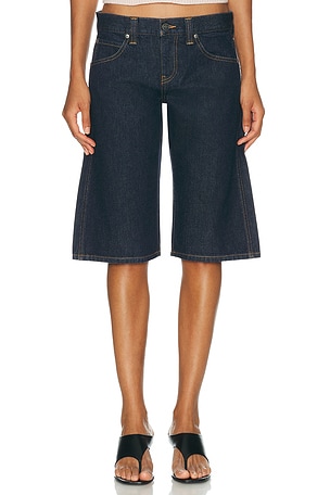 KHAITE Kinga Short in Multi