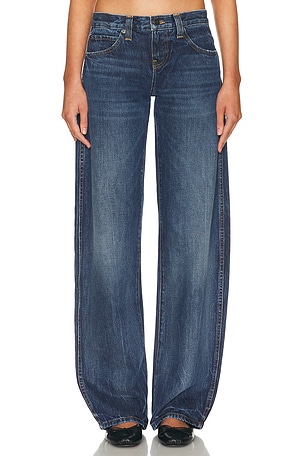 KHAITE Karo Wide Leg in Blue