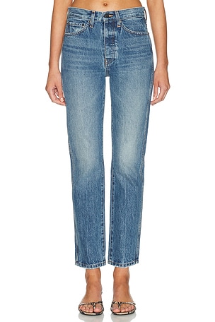 KHAITE Finley Straight Leg in Blue