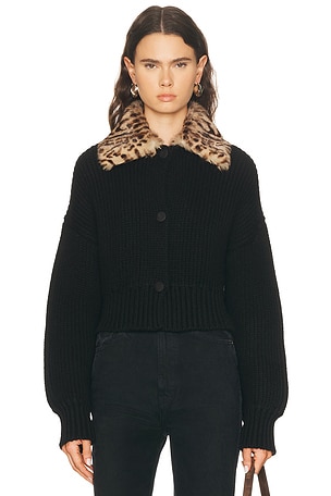 KHAITE Pomero Jacket in Black