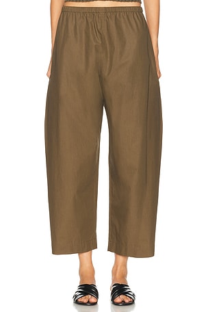 KHAITE Roma Pant in Olive