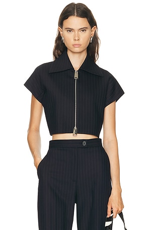 KHAITE Robin Top in Navy