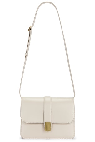 KHAITE Blake Crossbody Bag in Nude