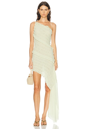 L'Academie Luccia Gown in Green