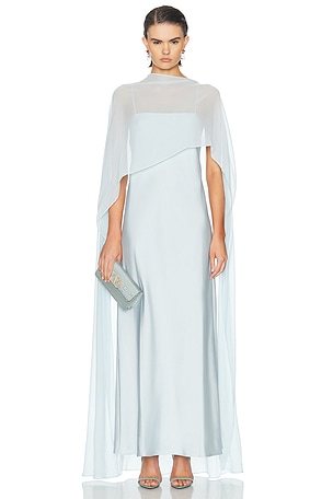 L'Academie Evolet Gown in Blue