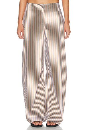 L'Academie Freya Pant in Brown