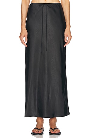 Eterne Emma Skirt in Black | FWRD Eterne Emma Skirt in Black | FWRD
