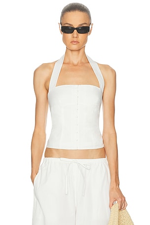 L'Academie Dasha Top in White