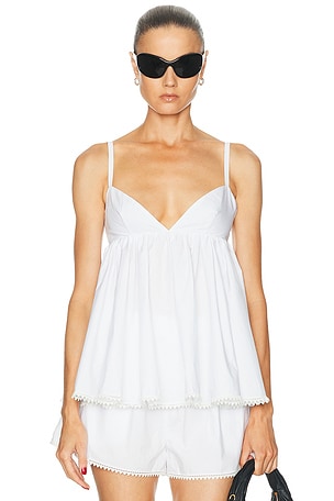 L'Academie Lillie Top in White