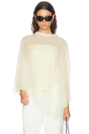 L'Academie Evolet Top in Yellow
