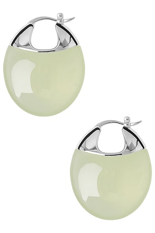 Lie Studio The Erin Earrings in Green