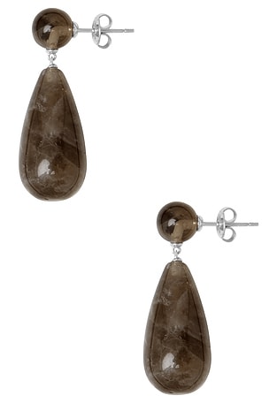 Lie Studio The Lola Earrings in Brown