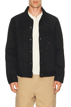 LEVI'S Type 2 Trucker Jacket in Black