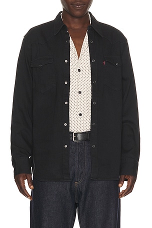 LEVI'S Barstow Western Standard Shirt in Black