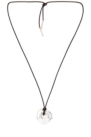 Loren Stewart Tumbled Shell On Cord in Brown