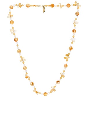 Loren Stewart Bellissimo Gem Necklace in Orange