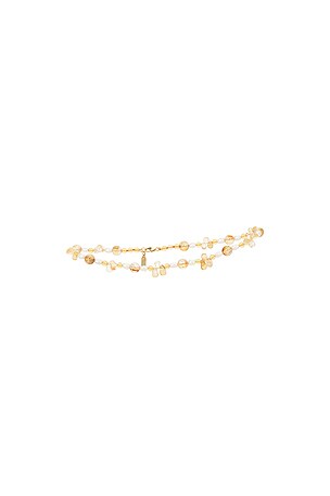 Loren Stewart Bellissimo Gem Anklet in Orange