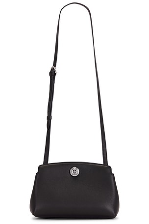Liffner Mini Pushlock Pouch in Black