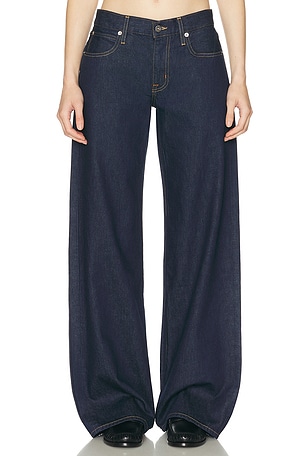 SLVRLAKE Mica Wide Leg in Blue