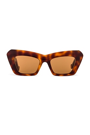 Loewe Acetate Cateye Sunglasses in Brown