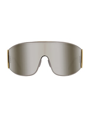 Loewe Signature Sunglasses in Metallic Silver