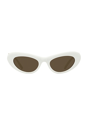 Loewe Slim Sunglasses in Ivory