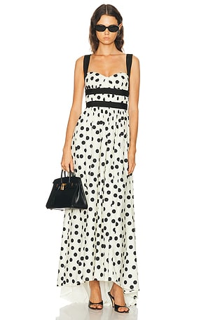 LPA Leisl Gown in Black & White