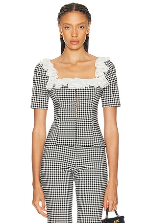 LPA Gigi Top in Black & White