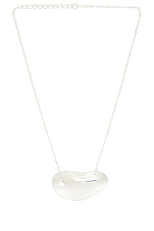 Louis Abel Strea Necklace in Metallic Silver