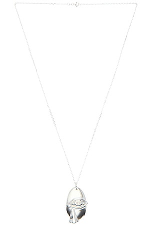 Louis Abel Rumi Necklace in Metallic Silver