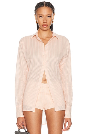 Ludovic de Saint Sernin New Slim Top in Pink