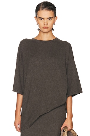 Lisa Yang Agnette Sweater in Brown