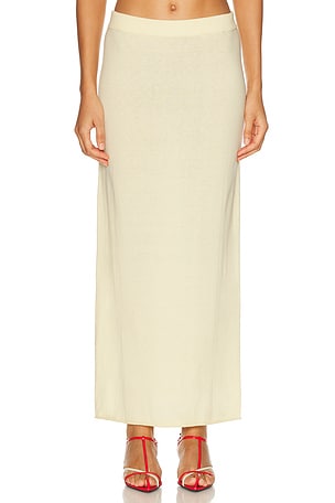 Lisa Yang Carlotta Skirt in Lemon