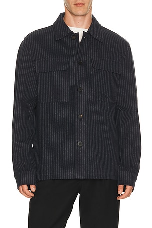 Mackage Porter Overshirt in Navy