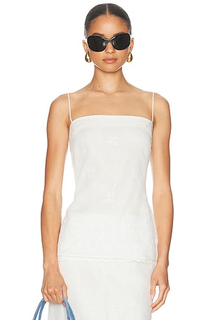 Magda Butrym Camisole Top in White