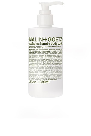 MALIN+GOETZ Eucalyptus Hand + Body Scrub in Beauty: NA