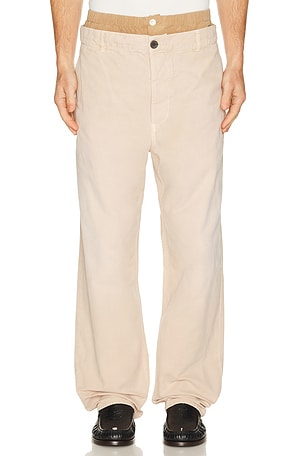 Marni Baggy Trousers in Brown